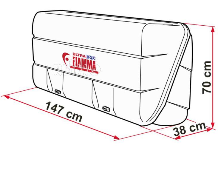 Luggage box Fiamma Ultra Box 360 | Speelberg